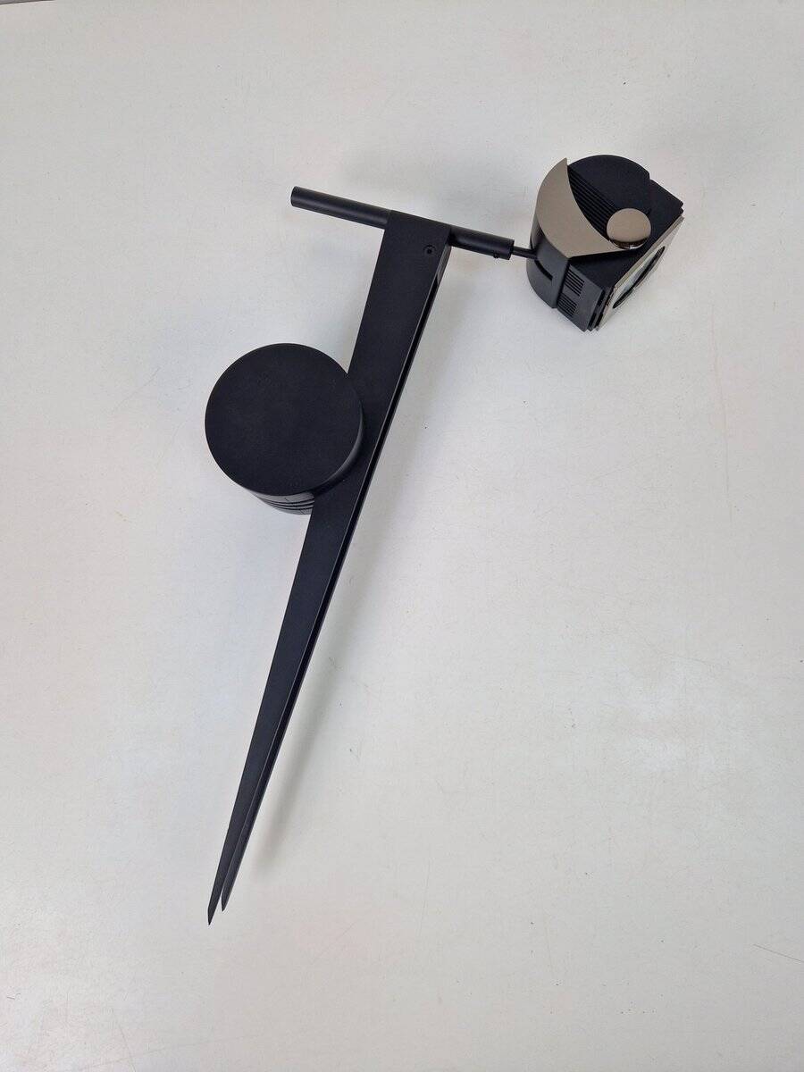 Postmodern Metal Wall Spot Lamp from Debsch Aster, Italy, 1980s