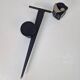 Postmodern Metal Wall Spot Lamp from Debsch Aster, Italy, 1980s
