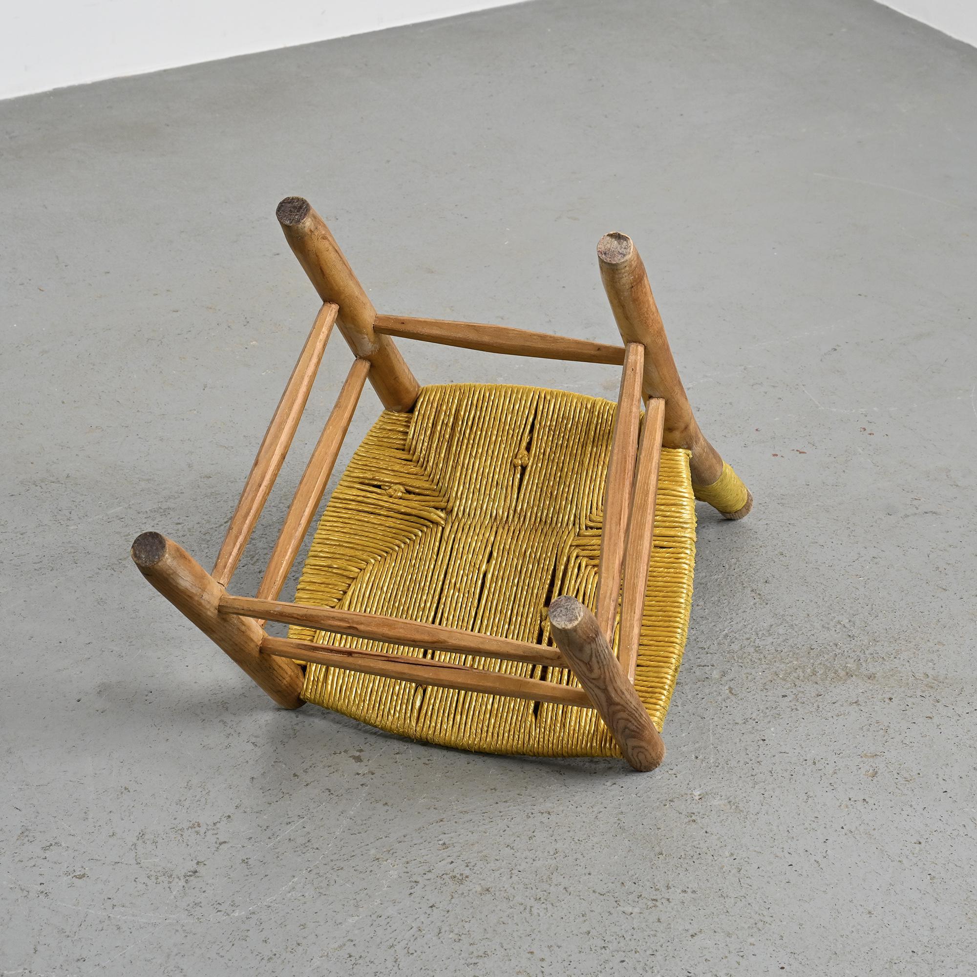 Chair known as Bauche by Charlotte Perriand, around 1960.