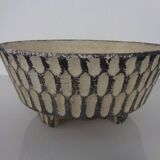 Mid-Century Concrete Planters, 1960s, Set of 2