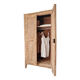 Parisian wardrobe in beech wood