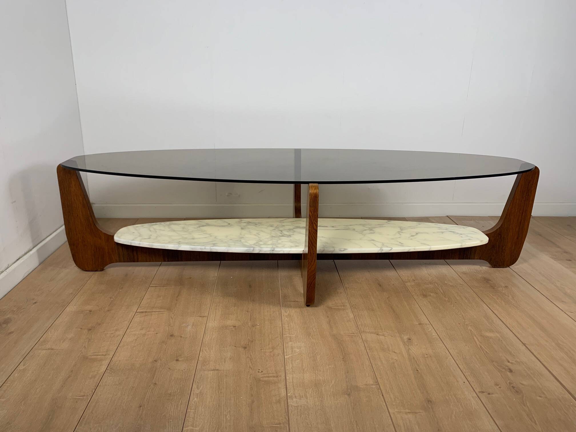 Table basse par Hugues Poignant, 1960/70, France