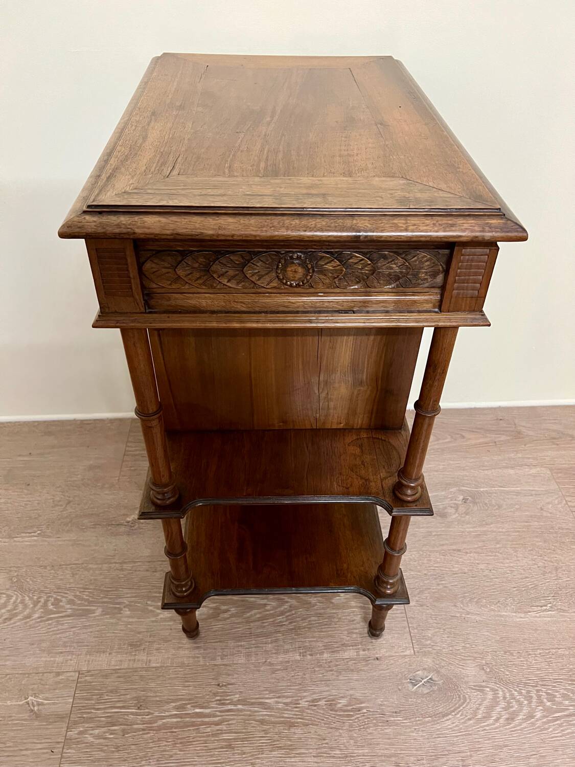 Lxvi style walnut worker with match scraper