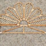 Peacock Rattan Headboard