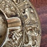 Ashtray in gilded bronze circa 1900