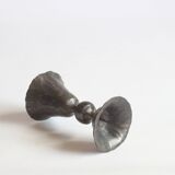 Brutalist metal candle stick