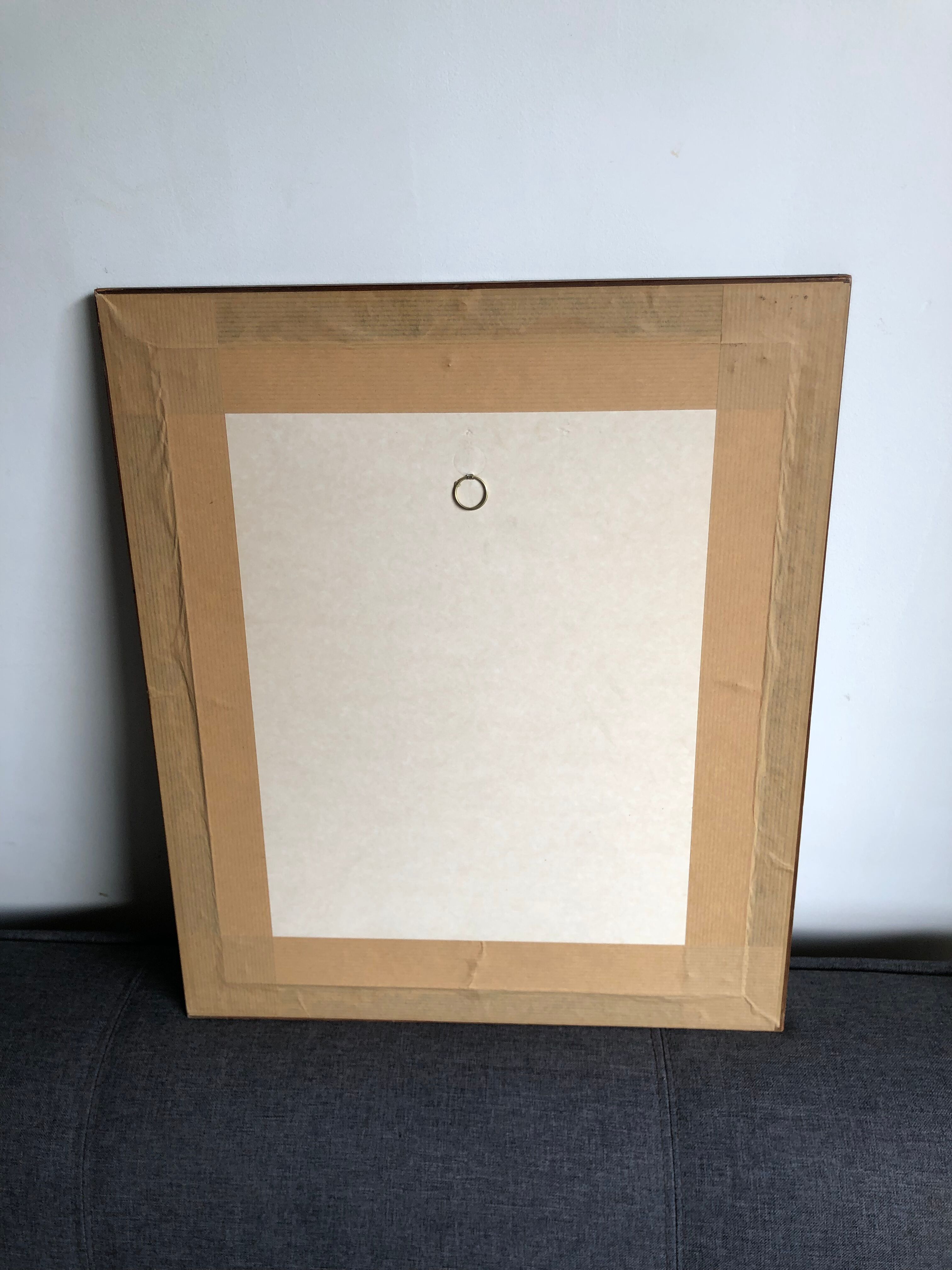 Flowers black and white framed print