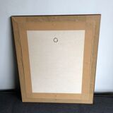 Flowers black and white framed print