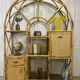 Etagère rotin vintage