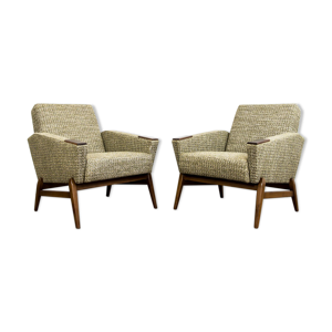 Paire de fauteuils scandinaves