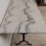 Table bistro heavy marble