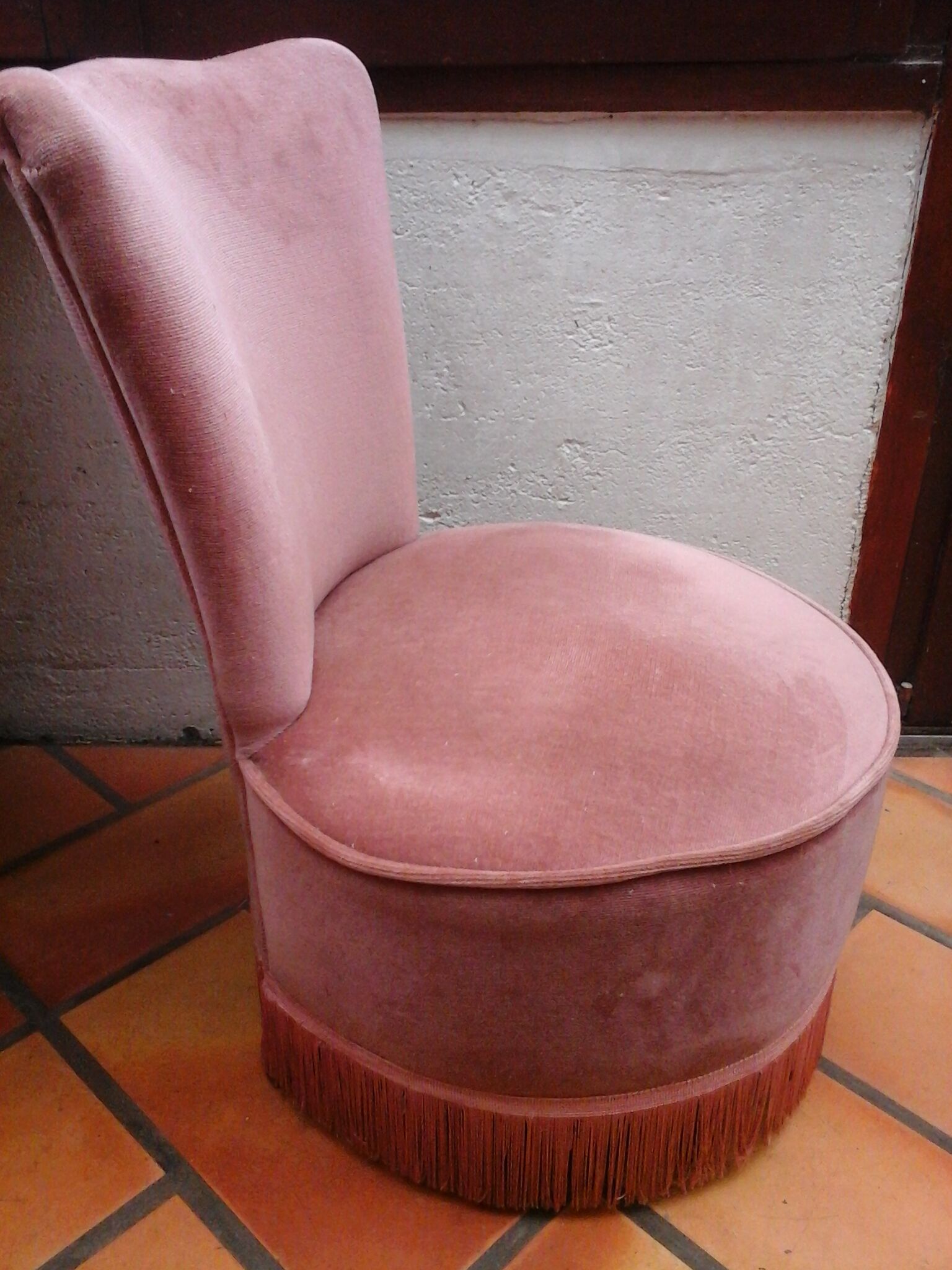 Fauteuil crapaud chauffeuse
