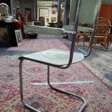 Czech armchair wood and chrome, Mart Stam, Konova 1940