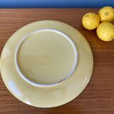 Large round dish signed lou sietoun
