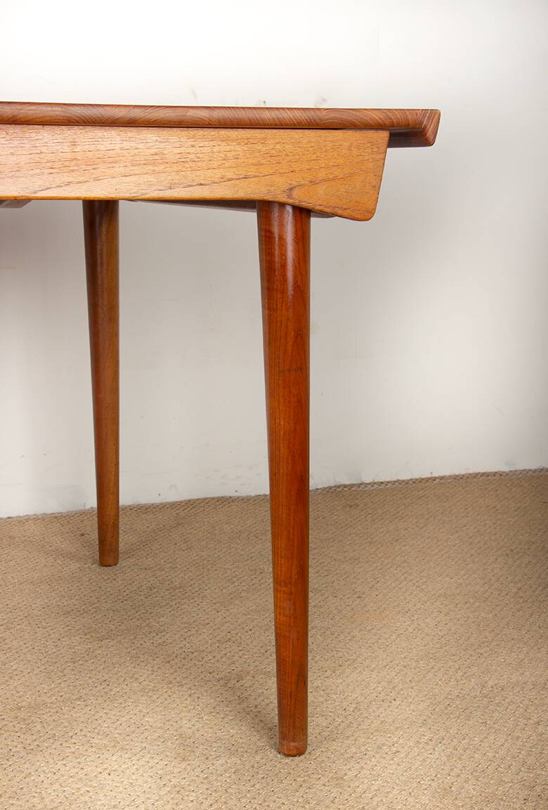 Large table, 290 cm, in teak by Peter Hvidt and Orla Molggard-Nielsen 1955