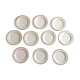Anciennes assiettes à dessert, mignardises, porcelaine de Limoges