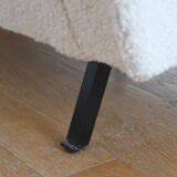 Paire de fauteuil bouclette 60's