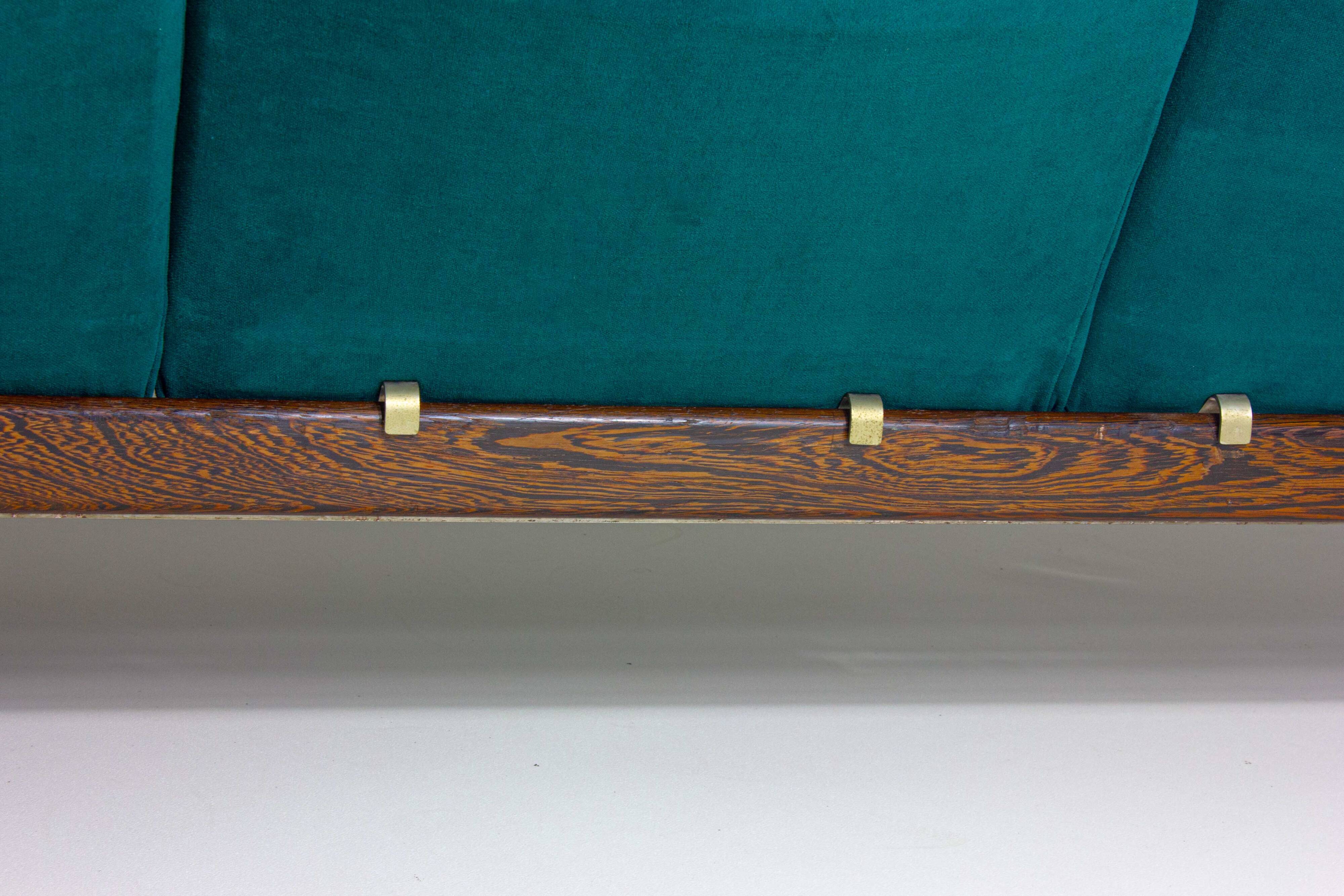 Rare mid-century sitting corner by Georges van Rijck, 1960s Belgium