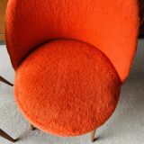 Set of 2 orange moumoute chairs