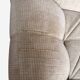 Michel Ducaroy Kashima 2-seater sofa in ecru velvet, Ligne Roset