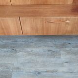 Large living room "Concorde" vintage 1970s Solid teak