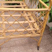 60s rattan children's bed