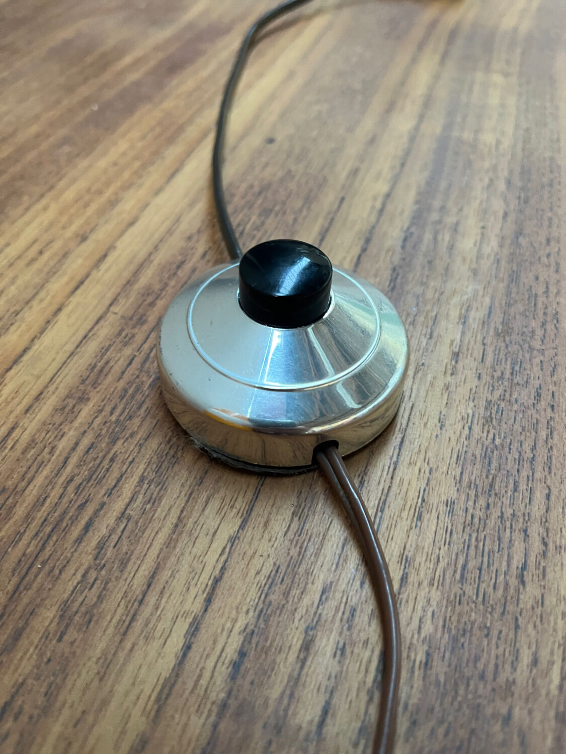 Lampe vintage en opaline