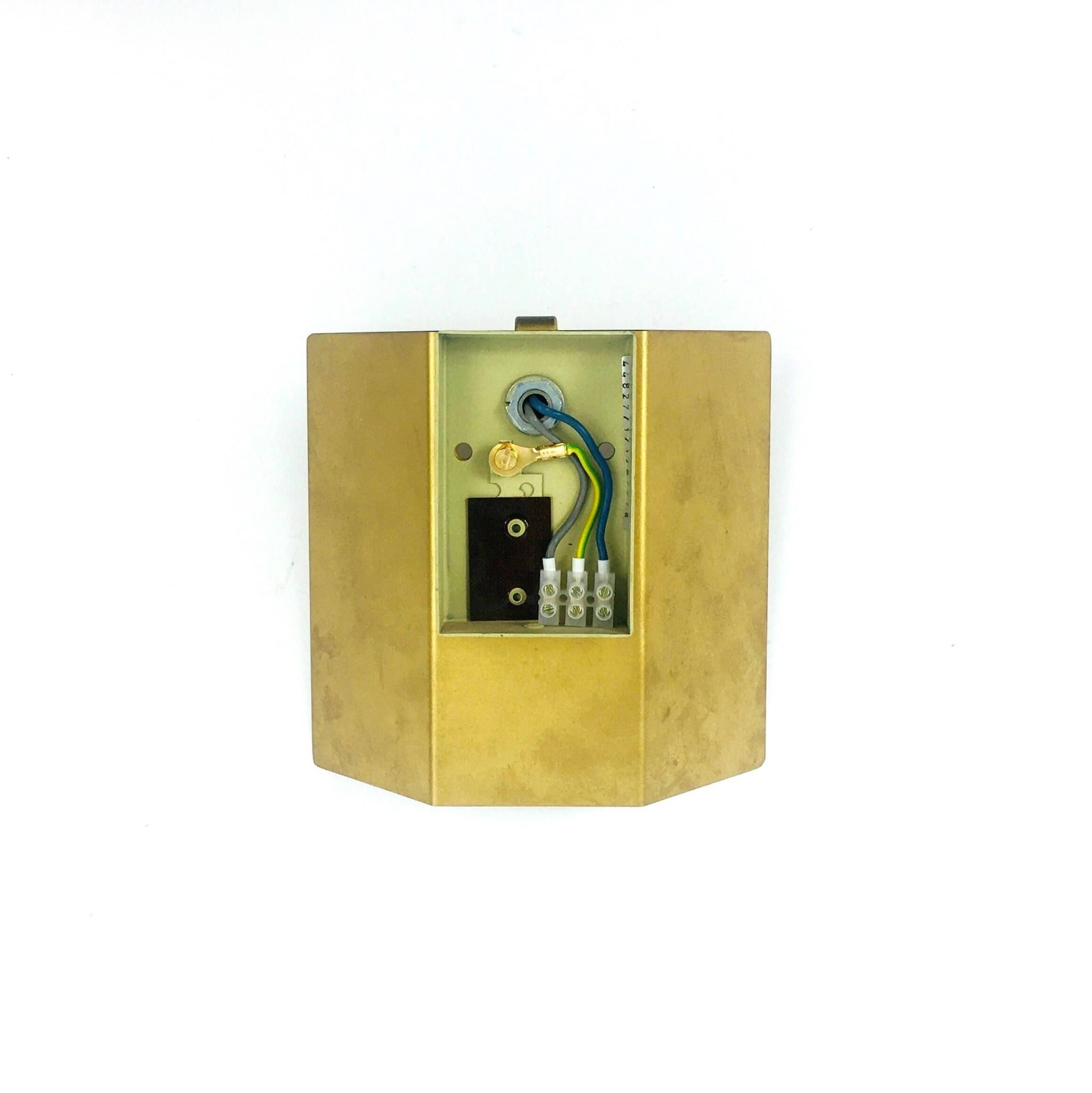 Mid-Century Frosted Glass Wall Light/Sconce from Kalmar, Austria, 1960s