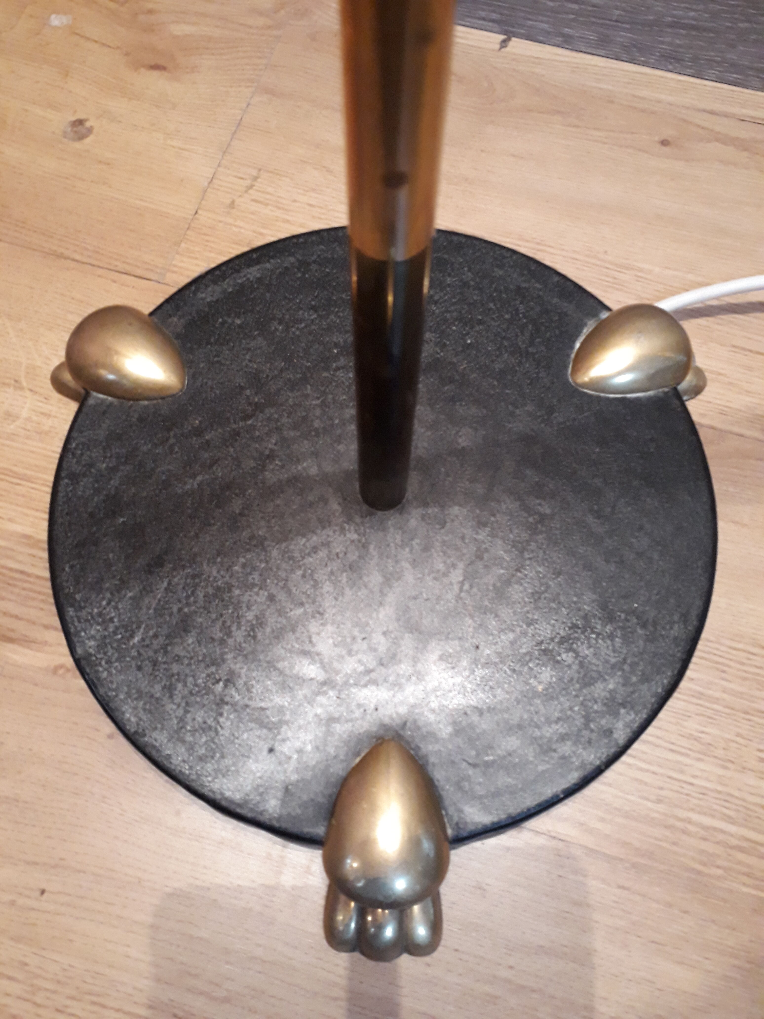 lamppost of luxury brass