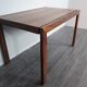 Table d'appoint en palissandre vintage scandinave 1960s