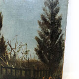 Oil on panel Impresionism, LATE NINETEENTH