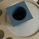 Bleu vase or wine holder alessi michael graves square euclid 1994