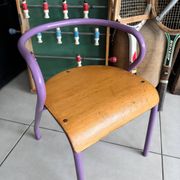 Chaise écolier enfant Hitier vintage