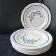 Set of 6 hollow plates in Niderviller faience, model Kate