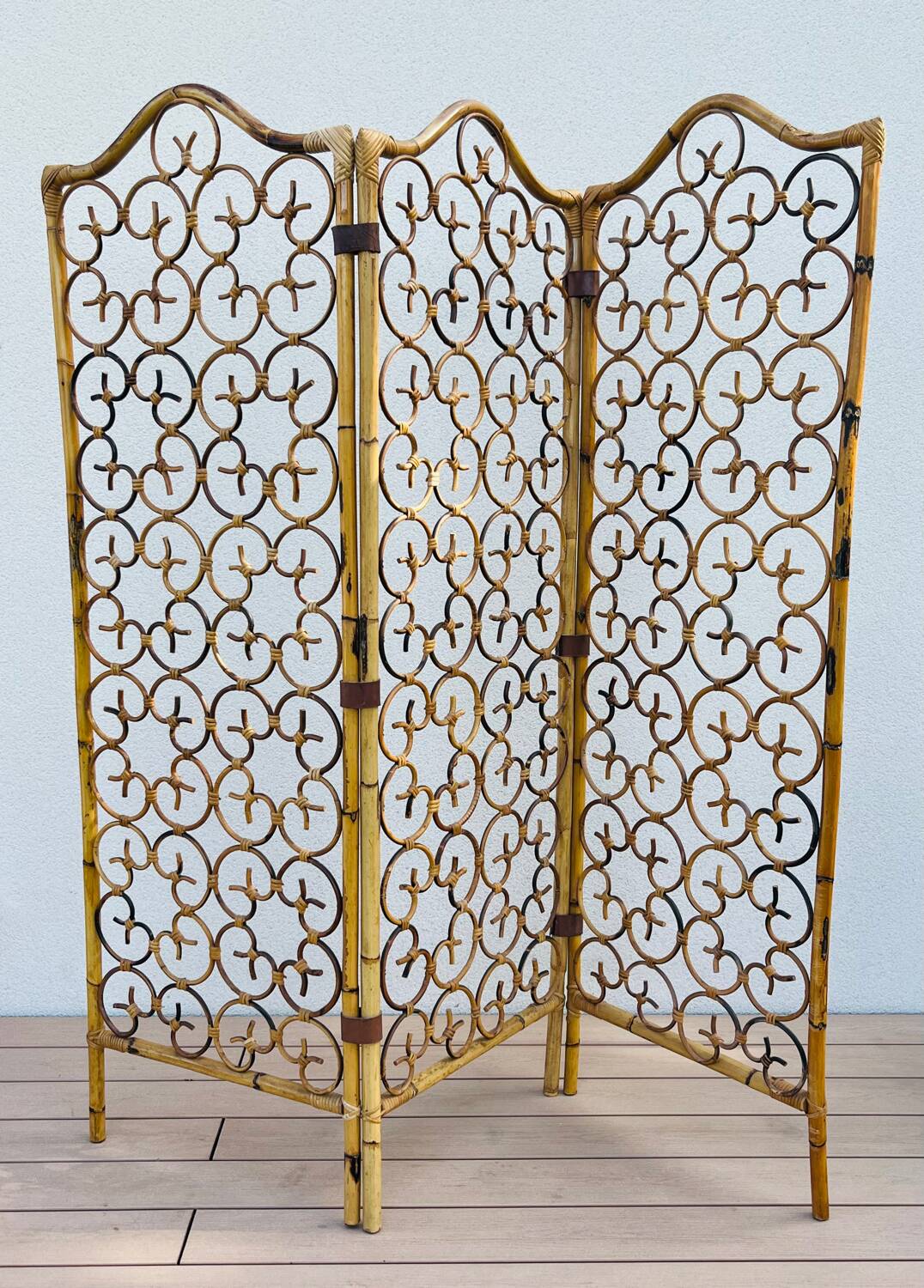 Italian Bamboo Screen from the 70s