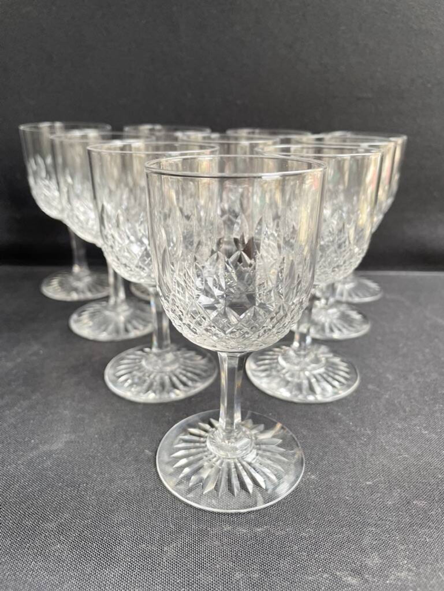 10 Verres à porto Baccarat taille 5475