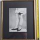 Original photogravure on glossy paper, Model in stockings and shoes 1900