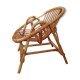 Shell child rattan chair