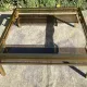 Large coffee table by Guy Lefèvre for Maison Jansen from the 1970s.