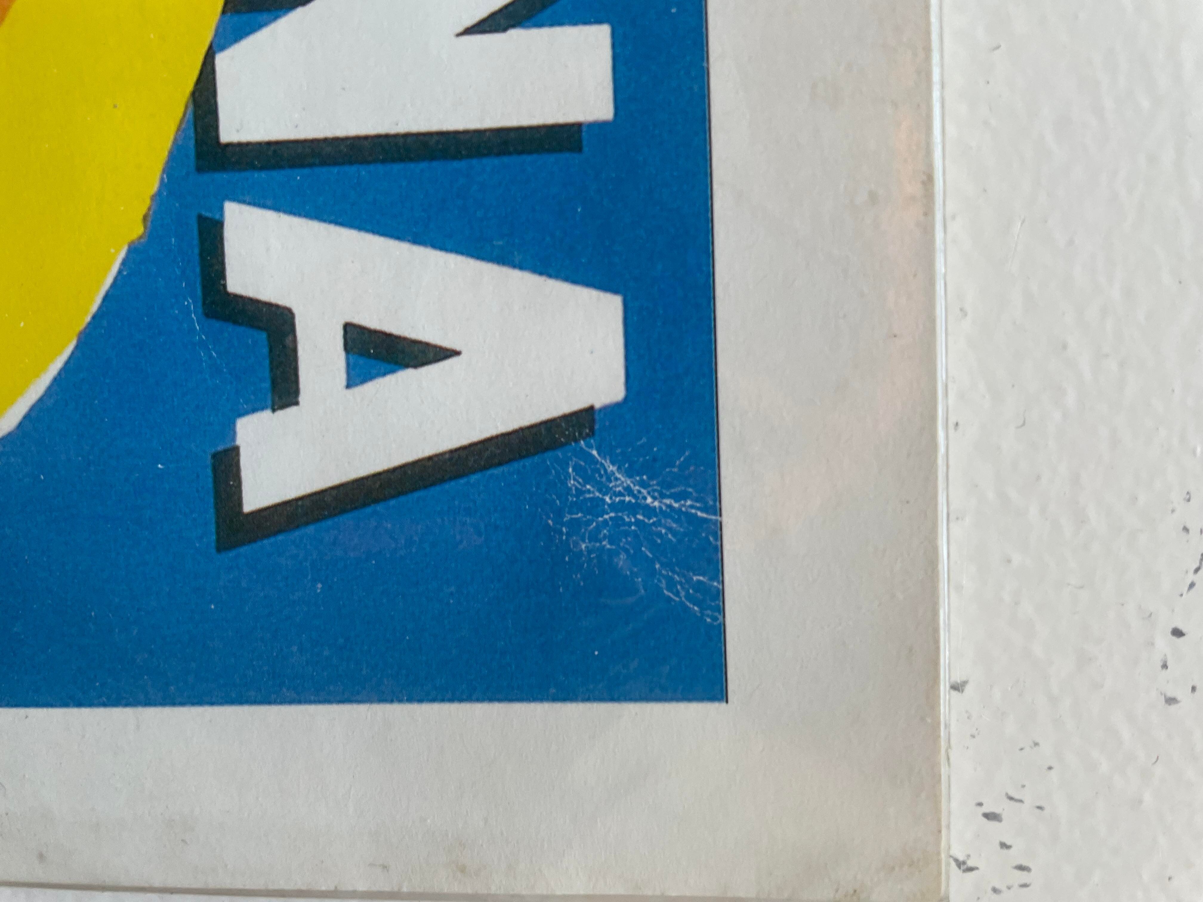 Affiche vintage Orangina