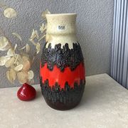 Vase Bay Keramik fat lava West Germany 7030