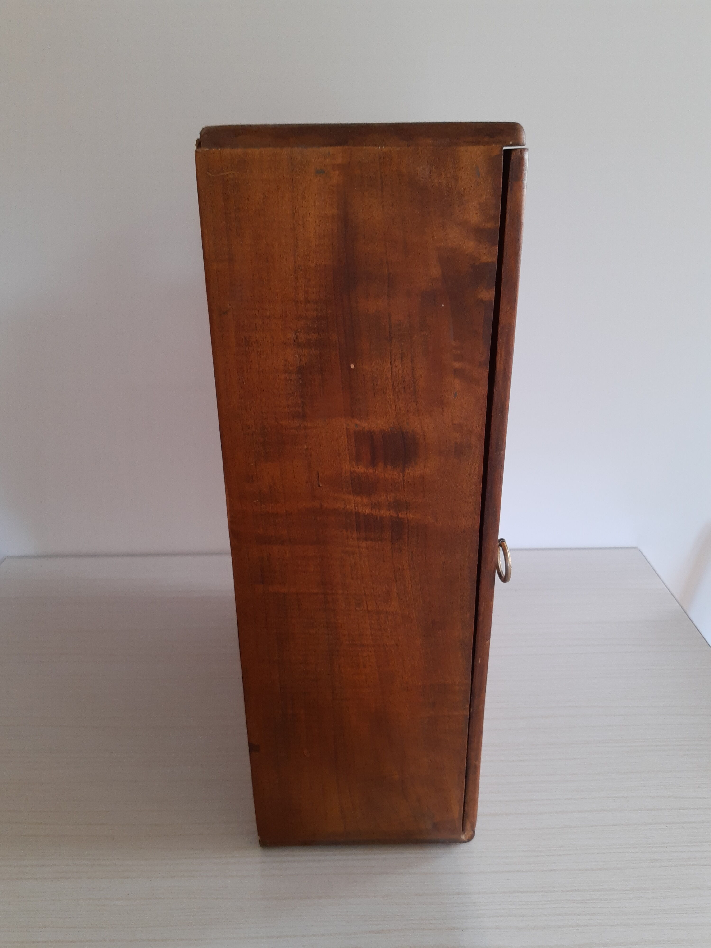 Vintage wood medicine cabinet