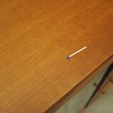 Vitrine en acajou, design danois, années 1970, Danemark