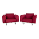 Senzafine Armchairs by Eleonore Peduzzi Riva for Zanotta, Italy 1969