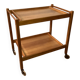 Pine serving trolley