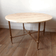 Table basse marbre et doré
