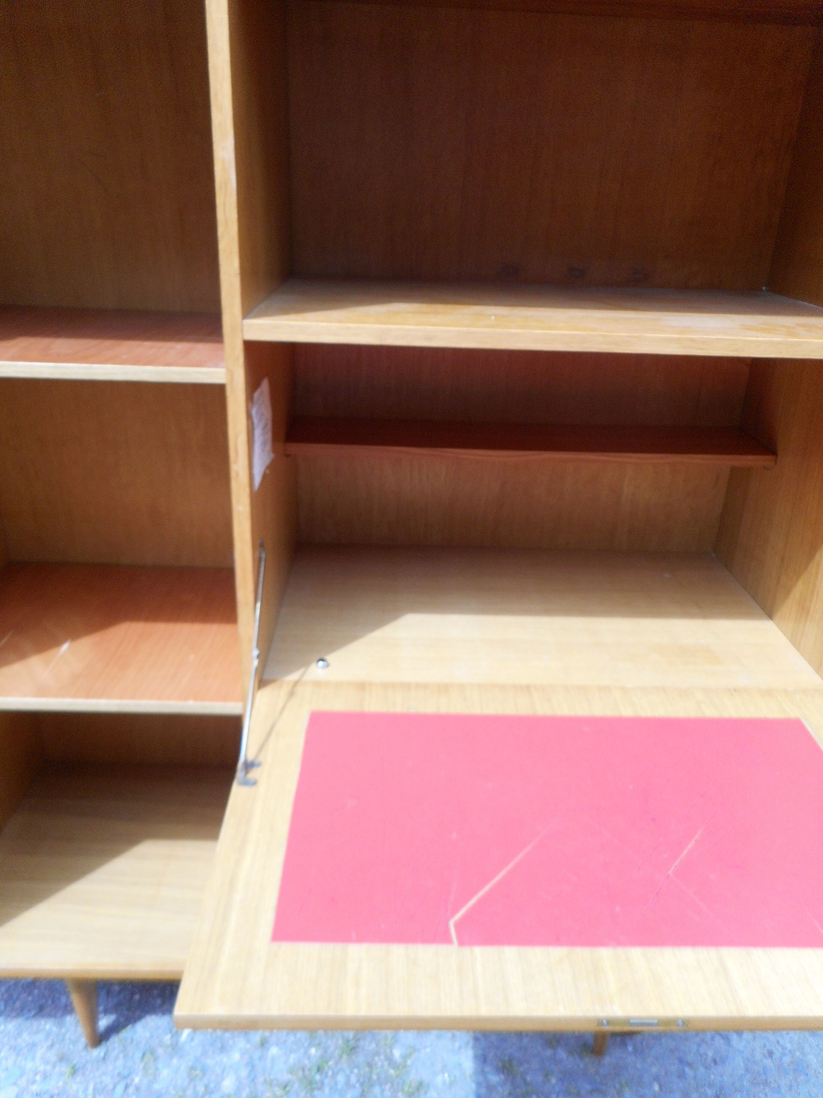 Vintage Secretary years 50/60 oak