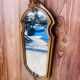 Antique gilded mirror