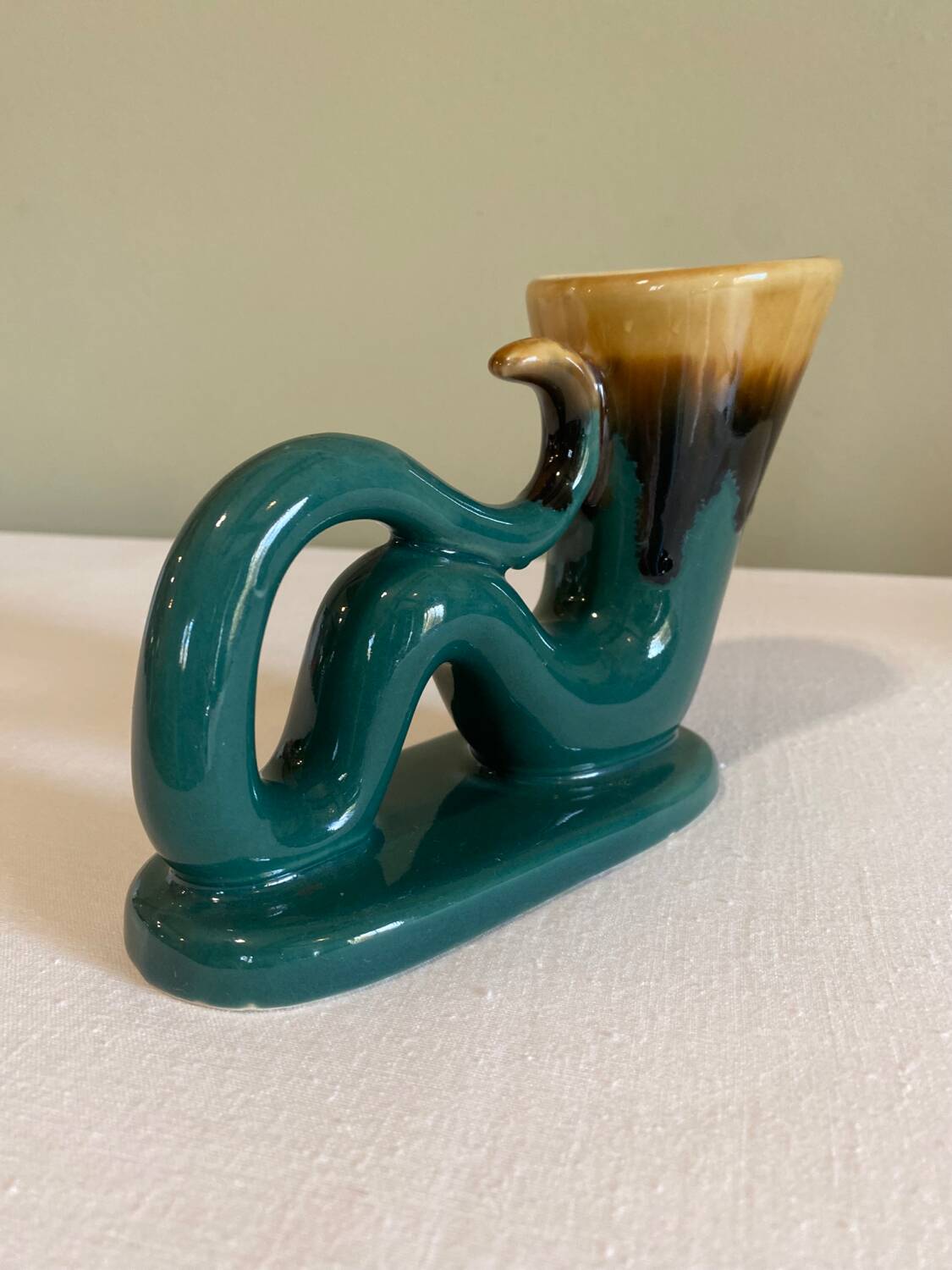 Alphonse Mouton cornet vase