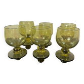 6 BIOT Cocktail glasses